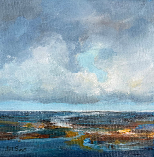 Blue Allure 8"x8" Acrylic