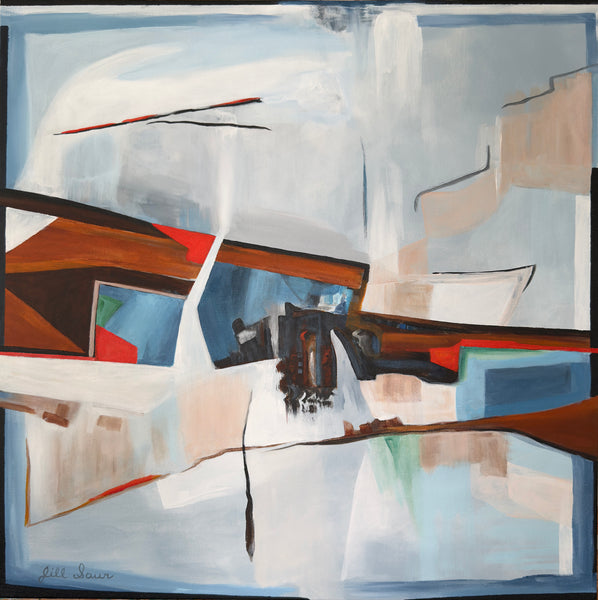 Both Sides Now 30x30 Acrylic