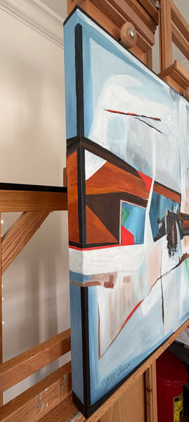 Both Sides Now 30x30 Acrylic