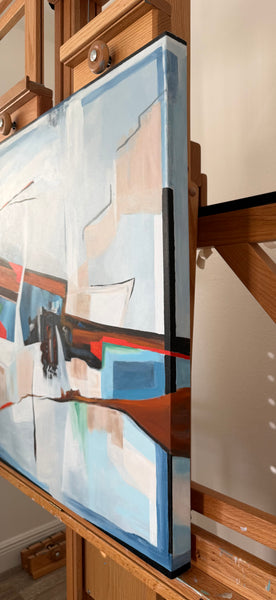 Both Sides Now 30x30 Acrylic