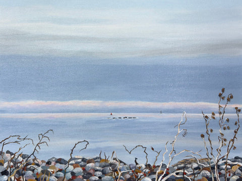 Echoes Inside The Horizon 18x24 Acrylic