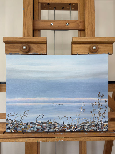 Echoes Inside The Horizon 18x24 Acrylic