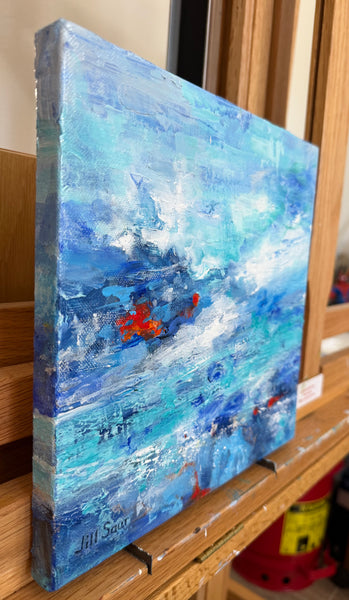 Deep Blue 10"x10" Acrylic