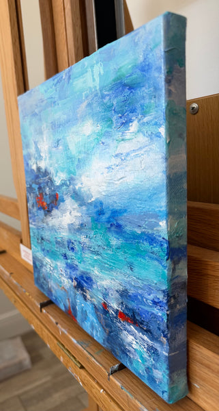 Deep Blue 10"x10" Acrylic