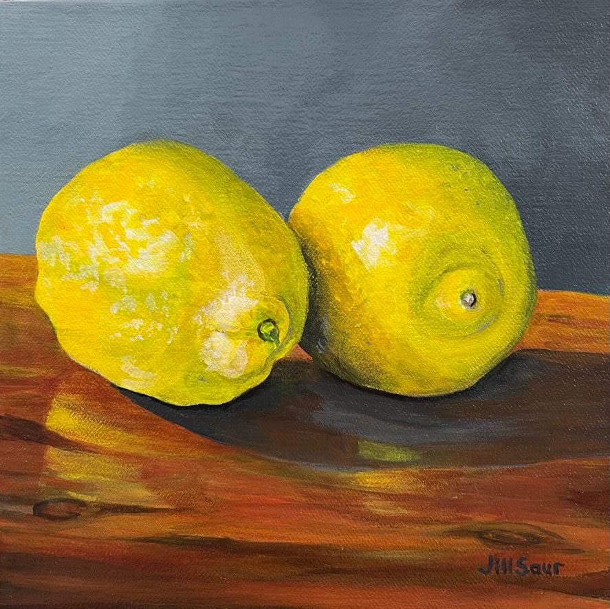 Lemons 8x8 Acrylic