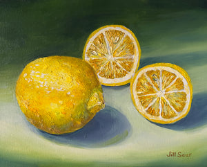 Lemons With A Twist 8x10 Oil