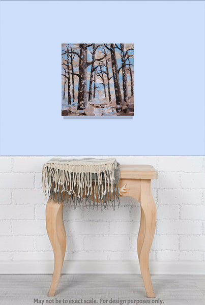 Abstract Tree Painting by Jill Saur