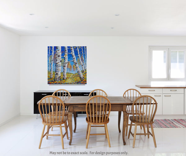 Aspen Painting By Jill Saur