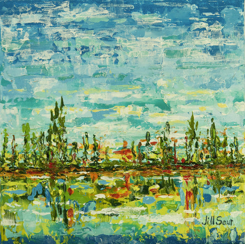 Abstract Painting by Jill Saur