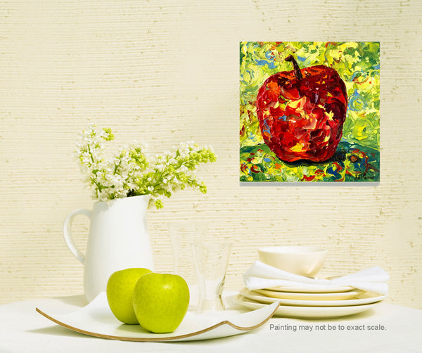 Apple Fancy 8x8 Acrylic