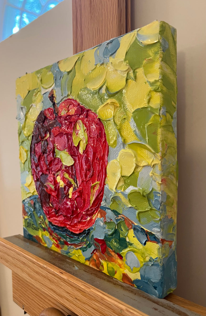 Apple Joy 8x8 – Jill Saur Fine Art