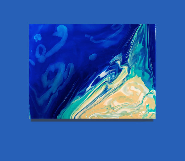 Abstract Sea Painting by Jill
