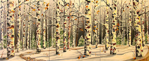 Aspen Rhapsody In Snow 30"x72"