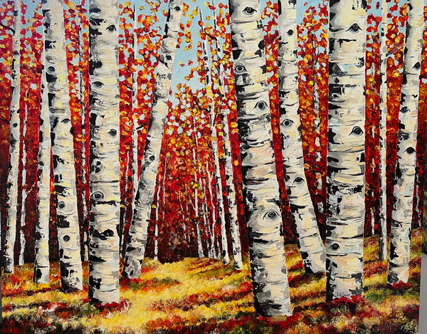 Autumn Brilliance 48x60 Acrylic