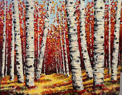 Autumn Brilliance 48x60 Acrylic