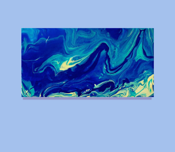Abstract Sea Painting by Jill