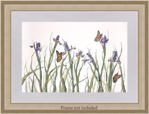 Butterflies Print by Jill Saur