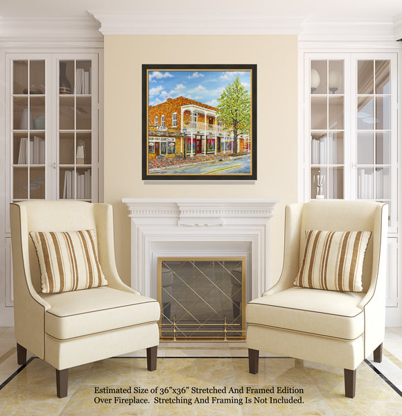 Canton Street Painting by Jill Saur