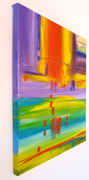 abstract painting by Jill Saur