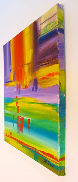 abstract painting by Jill Saur