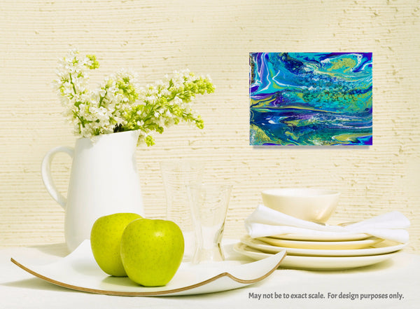 Abstract Sea Painting by Jill