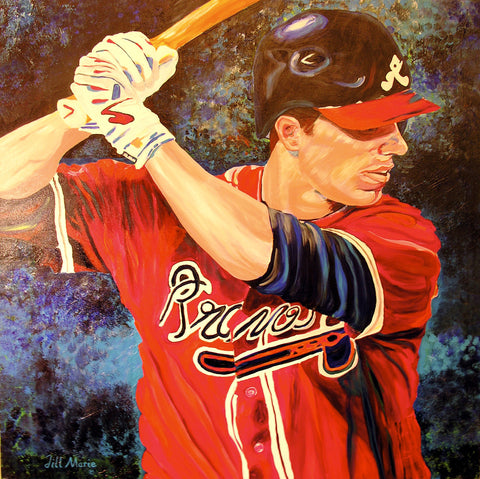 Francouer Painting by Jill Saur