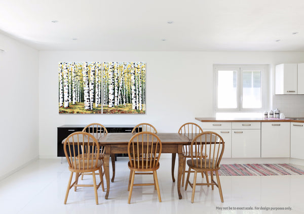 Aspen Painting By Jill Saur