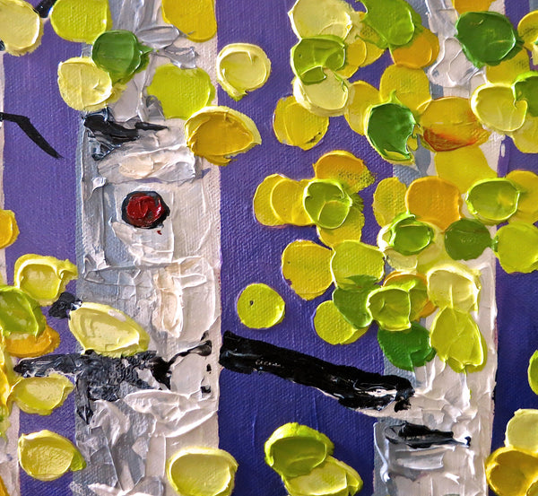 Aspen Painting By Jill Saur