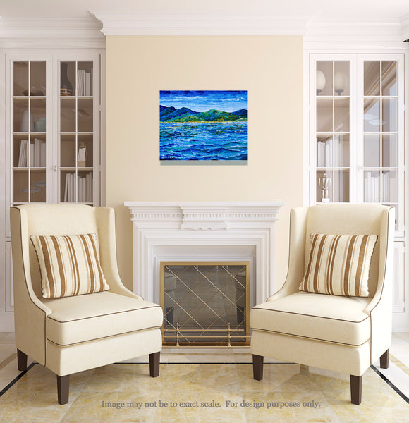 original seascape painting by Jill Saur