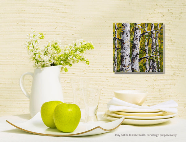 Aspen Painting By Jill Saur