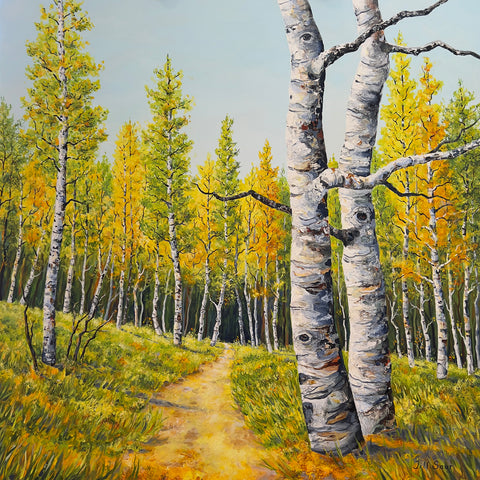 "Love's Journey" 48"x48"
