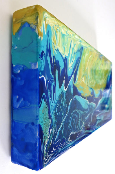 Abstract Sea Painting by Jill Saur