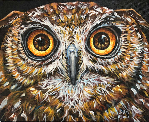 Watchful Eyes 8x10 Acrylic
