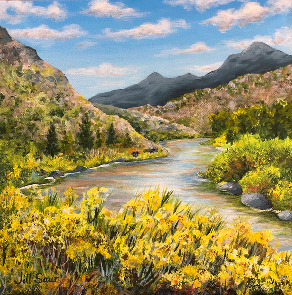 Panoramic Views 10x10 Acrylic