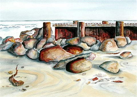 Pawley's Island Painting by Jill Saur
