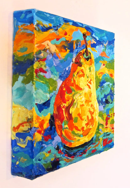 Pear Painting By Jill Saur