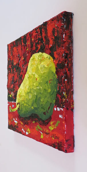 pear painting by jill saur