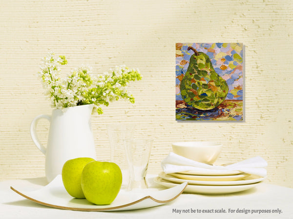 Pear Painting By Jill Saur