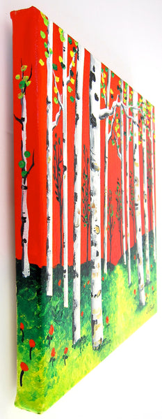 Tree Painting by Jill Saur