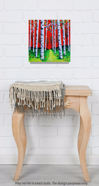 Tree Painting by Jill Saur