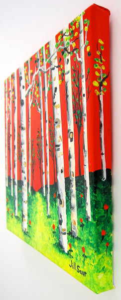 Tree Painting by Jill Saur
