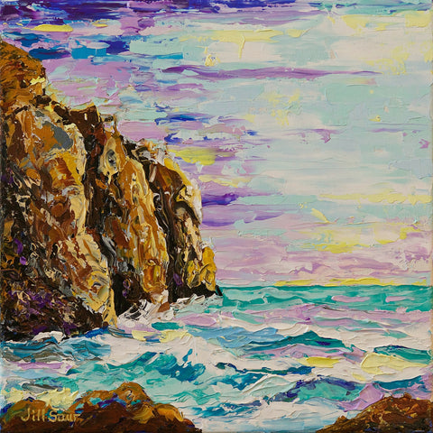 Seascape Painting by Jill Saur
