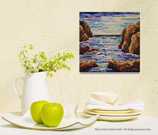 Seascape Painting by Jill Saur