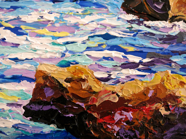 Seascape Painting by Jill Saur