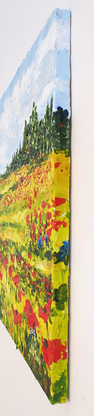 Wildflowers Painting by Jill Saur