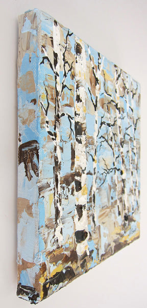 Abstract Tree Painting by Jill Saur