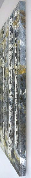 Winter Aspen Painting by Jill Saur